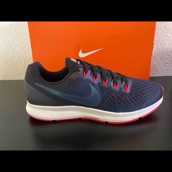 NIKE MENS AIR ZOOM PEGASUS 34 12.5 SNEAKER SHOES - Picture 5 of 15